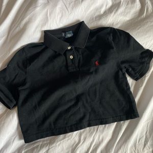 Vintage Ralph Laruen Polo Crop Top